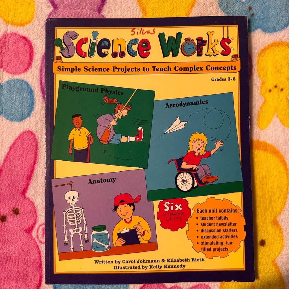 VTG Science Works Book for Gradesβ 3-6 1997 Homeschool Curriculum